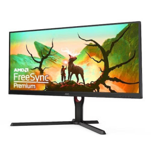 알파스캔 AOC U34G3X 게이밍 144 울트라와이드 WQHD 프리싱크 HDR 무결점 &gt; 영상가전
